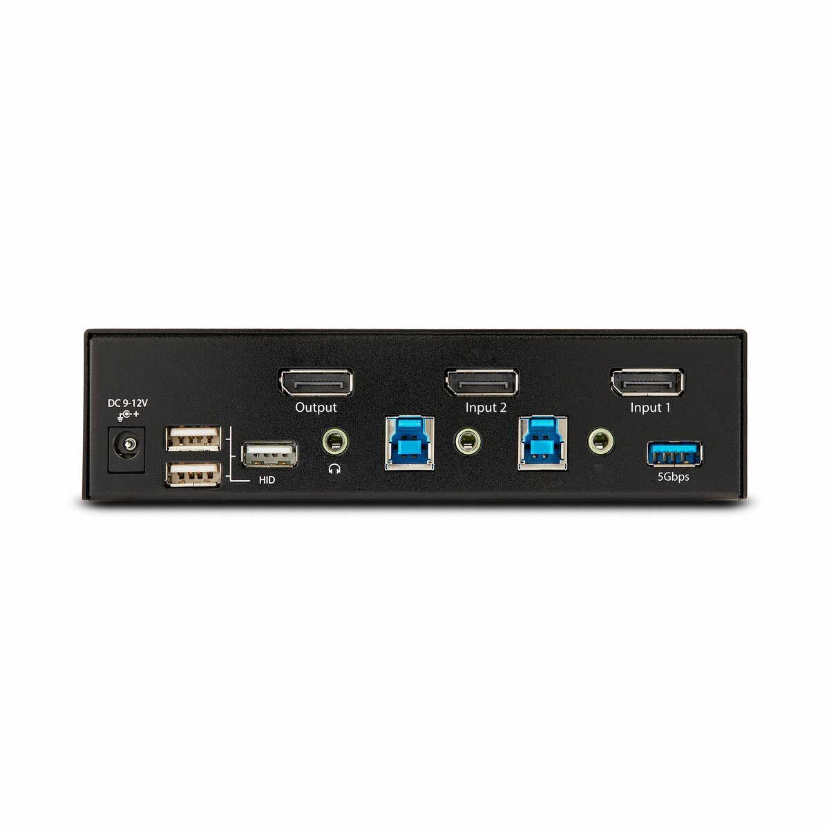 folie 4 von 4, vergrößern, 2-port 8k kvm-switch displayport 1.4, 8k 60hz / 4k 144hz, dp 1.4, 2x usb 3.0 ports, 4x usb 2.0 hid ports, kvm displayport umschalter, taste & hotkey, mst (d86a2-2-port-8k-kvm)