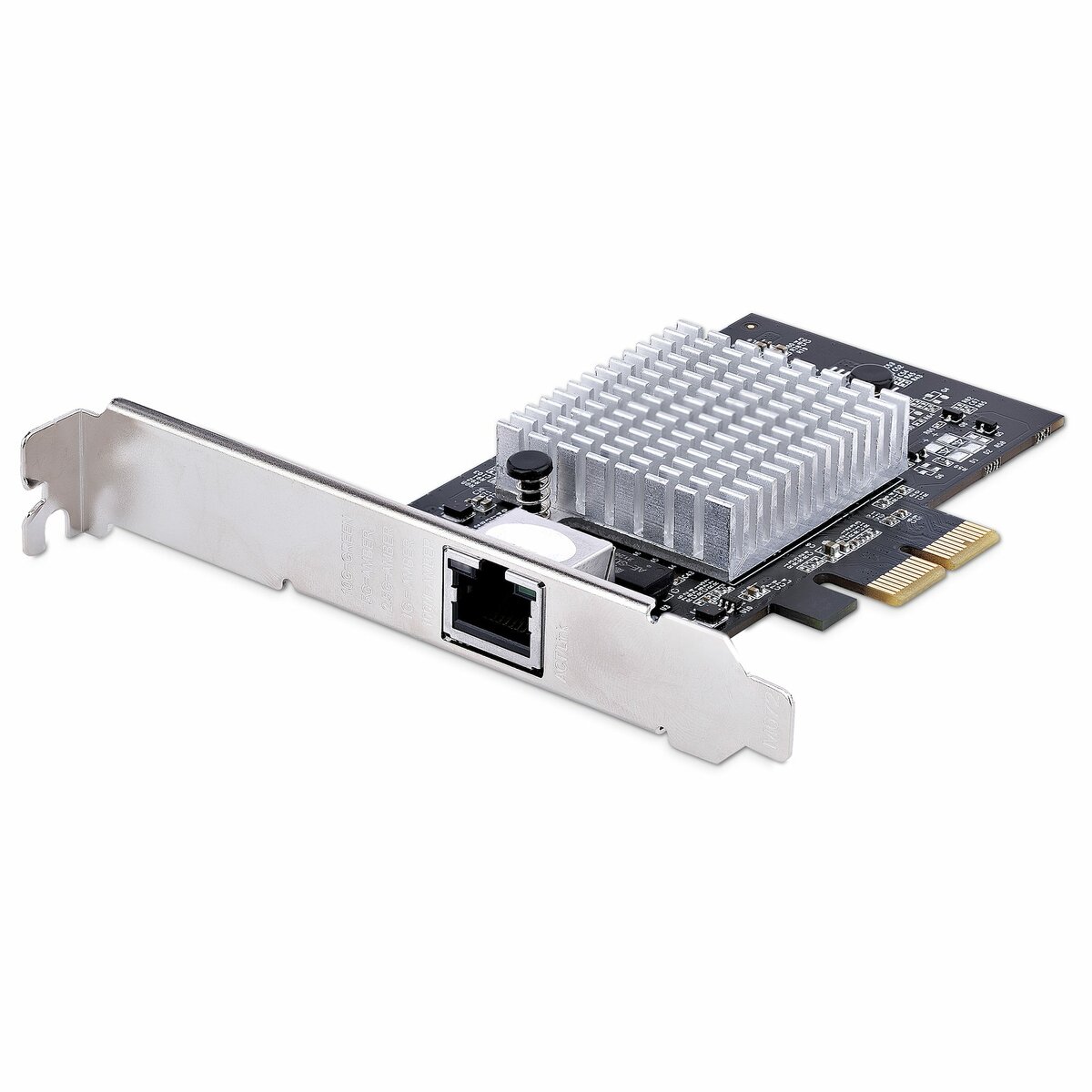 folie 1 von 8, vergrößern, 1-port 10gbit/s pcie netzwerkkarte, 10gbe netzwerkkarte für pc/server, sechs geschwindigkeits lan/ethernet karte, niedrigprofil blende, pci express nic, 10gbase-t/nbase-t (st10gspexnb2)