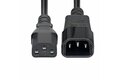 folie 5 von 5, vergrößern, 4,5m stromkabel verlängerung, c14 zu c13 pdu kabel, 15a 250v