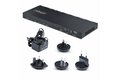 folie 7 von 7, vergrößern, 4-port 4k hdmi splitter 1x4, 4k 60hz hdmi 2.0 video, 4k hdmi verteiler mit integriertem skalierer, 1 in 4 out hdmi, 3.5mm/optical audio port (hdmi-splitter-44k60s)