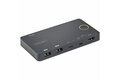 folie 2 von 5, vergrößern, 2 port hybrid kvm switch hdmi + usb-a & usb-c - 4k 60hz hdmi 2.0 monitor - kompakter desktop und/oder laptop hdmi kvm umschalter - usb bus powered - thunderbolt 3 kompatibel (sv221huc4k)