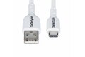 folie 6 von 9, vergrößern, 2m usb-a auf usb-c ladekabel, schnellladekabel, m/m, weiß