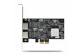 folie 3 von 5, vergrößern, 2-port 2.5 gbit pcie netzwerkkarte, dual-port lan karte/nic