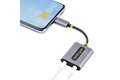 folie 7 von 9, vergrößern, usb-c audio splitter, usb typ c dual kopfhörer splitter/adapter mit mikrofoneingang, usb-c auf klinke für 2 kopfhörer gleichzeitig, usb-c aux adapter für zwei headsets, 24-bit dac