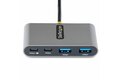 folie 3 von 5, vergrößern, 4-port usb-c hub mit power delivery pass-through - 2x usb-a + 2x usb-c - 5 gbit/s - 30cm kabel - tragbarer usb-c mini hub - usb 3.0 - usb-c splitter/verteiler (5g2a2cpdb-usb-c-hub)