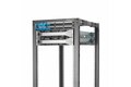 folie 4 von 6, vergrößern, 4-pfosten 15 he mobiles open frame serverrack, 19 zoll netzwerk rack mit rädern, rack für computer/av/daten/it geräte - rollen, nivellierfüße oder bodenmontage (4postrack15u)