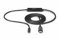 folie 4 von 5, vergrößern, usb c auf hdmi kabel - 1m - 4k -thunderbolt 3 kompatibel - usb typ c zu hdmi adapter kabel - ultra hd 3840x2160 (cdp2hdmm1mb)