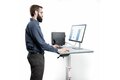 folie 8 von 8, vergrößern, pc-wandhalterung, für computer bis zu 18 kg, werkzeuglos verstellbare breite (50 bis 200 mm), pc wandmontage für mini pc/tower, computer wand-/schreibtischhalterung (2ns-cpu-wall-mount)
