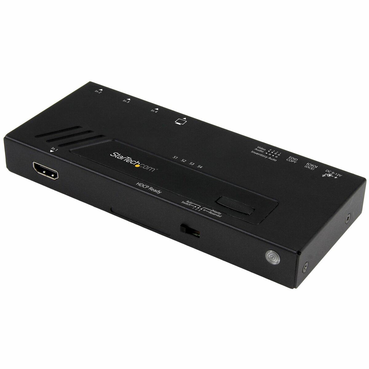 folie 1 von 4, vergrößern, 4 port hdmi automatischer video switch - 4k 2x1 hdmi switch mit fast switching, auto sensing und serial control (vs421hd4ka)