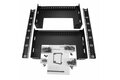 folie 3 von 7, vergrößern, 2-pfosten 12he heavy-duty wandmontage netzwerk-rack, 19" open frame server rack, 12" tief, wandmontage daten-rack für it/av