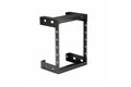 folie 2 von 7, vergrößern, 2-pfosten 12he heavy-duty wandmontage netzwerk-rack, 19" open frame server rack, 12" tief, wandmontage daten-rack für it/av