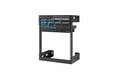 folie 7 von 7, vergrößern, 2-pfosten 12he heavy-duty wandmontage netzwerk-rack, 19" open frame server rack, 12" tief, wandmontage daten-rack für it/av