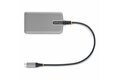 folie 6 von 6, vergrößern, 3 port usb c hub mit ethernet - 3x usb-a 3.0 5gbit/s anschlüsse - gigabit ethernet rj45 - usb-c auf usb verteiler - 30cm langes kabel - mini usb c hub adapter mit lan (5g3agbb-usb-c-hub)