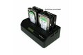 folie 4 von 4, vergrößern, 4-bay festplatten klonstation und löscher, selbständiger 1:3 sata hdd/ssd kloner/kopierer, usb 3.0 / esata zu sata dockingstation, laufwerk kopierer und reinigungs dock (satdock4u3re)