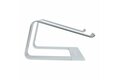 folie 4 von 11, vergrößern, schreibtisch laptophalter, laptophalterung/laptop ablage/erhöhung bis 5kg tragkraft, notebook ablage/laptop riser für macbook air/pro, dell xps, lenovo, aluminium (laptop-stand-silver)