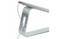 folie 8 von 11, vergrößern, schreibtisch laptophalter, laptophalterung/laptop ablage/erhöhung bis 5kg tragkraft, notebook ablage/laptop riser für macbook air/pro, dell xps, lenovo, aluminium (laptop-stand-silver)