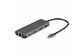 folie 1 von 6, vergrößern, usb c multiport adapter - 10 gbit/s usb typ c mini dock mit 4k 30hz hdmi - usb pd - 3 port usb hub, gbe - usb 3.1 (dkt31chpdl)