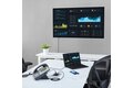 folie 5 von 7, vergrößern, konferenztisch tischanschlussfeld für audio und video - 4k - hdmi / vga / dp - hdmi ausgang - kabelmanagement (box4hdecp2)