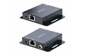 folie 2 von 9, vergrößern, hdmi ethernet extender über cat6/cat5, 4k 30hz/40 m oder 1080p/70 m, hdmi over ethernet/ip extender, hdmi lan transmitter und receiver kit, hdmi verlängerung, ir (extend-hdmi-4k40c6p1)