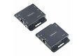 folie 6 von 9, vergrößern, hdmi ethernet extender über cat6/cat5, 4k 30hz/40 m oder 1080p/70 m, hdmi over ethernet/ip extender, hdmi lan transmitter und receiver kit, hdmi verlängerung, ir (extend-hdmi-4k40c6p1)