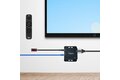 folie 8 von 9, vergrößern, hdmi ethernet extender über cat6/cat5, 4k 30hz/40 m oder 1080p/70 m, hdmi over ethernet/ip extender, hdmi lan transmitter und receiver kit, hdmi verlängerung, ir (extend-hdmi-4k40c6p1)
