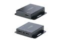 folie 1 von 9, vergrößern, hdmi ethernet extender über cat6/cat5, 4k 30hz/40 m oder 1080p/70 m, hdmi over ethernet/ip extender, hdmi lan transmitter und receiver kit, hdmi verlängerung, ir (extend-hdmi-4k40c6p1)
