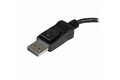 folie 4 von 7, vergrößern, 3-port multi-monitor displayport adapter, dp auf 3x displayport 1.2 splitter, dual 4k 30hz und 1080p 60hz computer mst hub, nur windows (mstdp123dp)