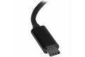 folie 2 von 3, vergrößern, usb-c auf gigabit ethernet adapter - schwarz - thunderbolt 3 kompatibel - windows & mac - rj45 lan netzwerkkonverter (us1gc30b)