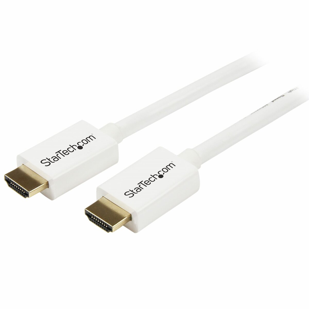 StarTech.com Câble d'extension / Rallonge HDMI Ultra HD 4k x 2k de 2m -  Cordon HDMI vers HDMI - M/F - Noir - Plaques or (HDEXT2M)