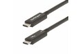 folie 1 von 4, vergrößern, 2 m aktives thunderbolt 4 kabel - 40 gbit/s - 100w pd - 4k/8k video/display kabel - thunderbolt kabel - kompatibel mit usb4/dp alt mode, thunderbolt 3, usb 3.2/typ-c (a40g2mb-tb4-cable)