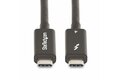 folie 4 von 4, vergrößern, 2 m aktives thunderbolt 4 kabel - 40 gbit/s - 100w pd - 4k/8k video/display kabel - thunderbolt kabel - kompatibel mit usb4/dp alt mode, thunderbolt 3, usb 3.2/typ-c (a40g2mb-tb4-cable)