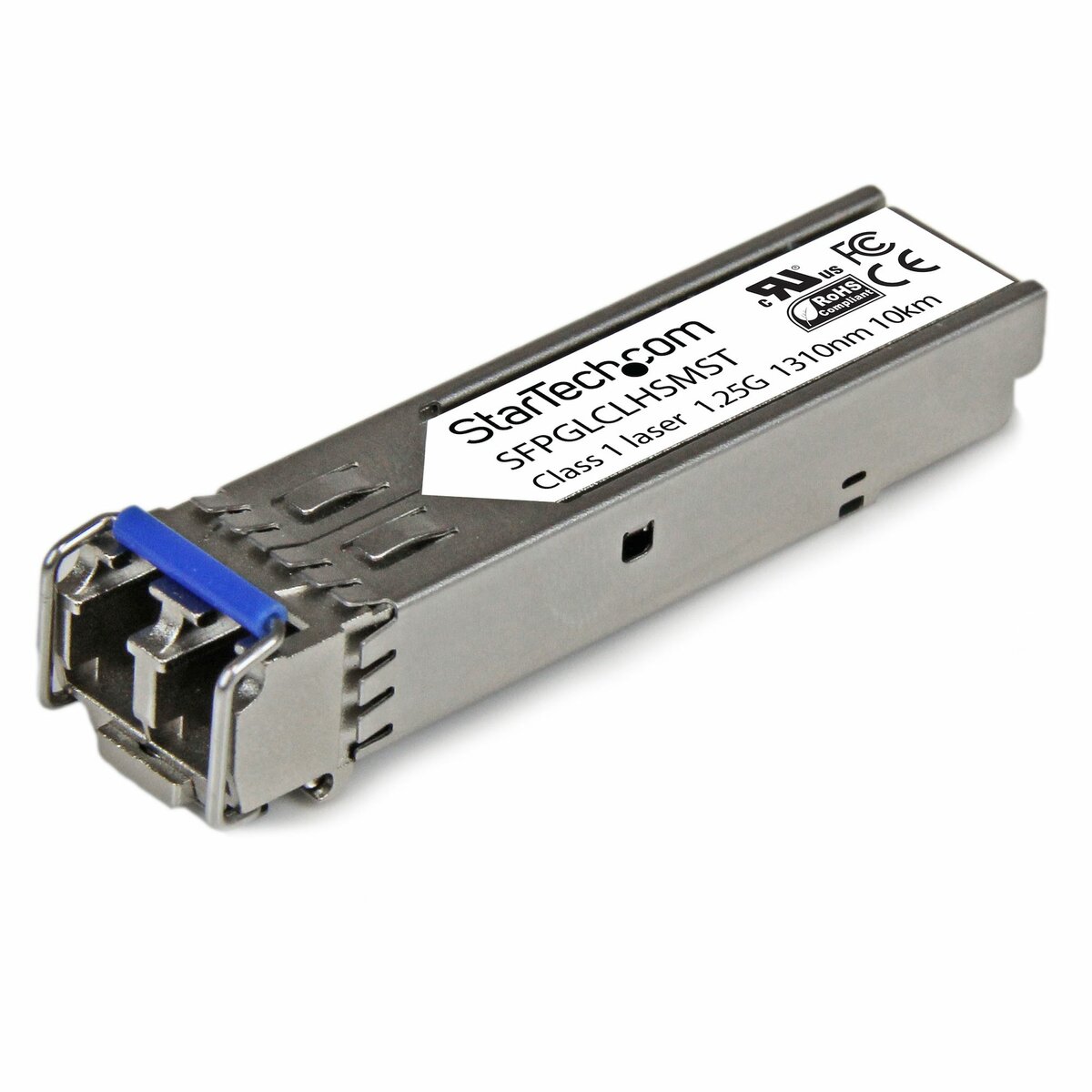 folie 1 von 4, vergrößern, cisco kompatibles gigabit sfp transceiver modul sm lc - mini-gbic bis 10km - glasfaser transceiver mit 1310nm 1000base-lh (sfpglclhsmst)