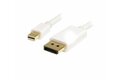 folie 1 von 3, vergrößern, 1m mini displayport auf displayport 1.2 kabel - 4k x 2k uhd mini displayport auf displayport adapter kabel - mini dp auf dp monitorkabel - mdp auf dp konverterkabel (mdp2dpmm1mw)