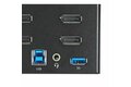 folie 8 von 8, vergrößern, 2 port quad monitor displayport kvm switch - 4k 60 hz uhdr - dp 1.2 kvm switch mit usb 3.0 hub mit 2x usb 3.0(5 gbit/s) und 4x usb 2.0 hid anschlüssen, audio - hotkey - taa (sv231qdpu34k)