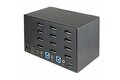 folie 2 von 8, vergrößern, 2 port quad monitor displayport kvm switch - 4k 60 hz uhdr - dp 1.2 kvm switch mit usb 3.0 hub mit 2x usb 3.0(5 gbit/s) und 4x usb 2.0 hid anschlüssen, audio - hotkey - taa (sv231qdpu34k)