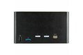 folie 3 von 8, vergrößern, 2 port quad monitor displayport kvm switch - 4k 60 hz uhdr - dp 1.2 kvm switch mit usb 3.0 hub mit 2x usb 3.0(5 gbit/s) und 4x usb 2.0 hid anschlüssen, audio - hotkey - taa (sv231qdpu34k)