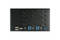 folie 4 von 8, vergrößern, 2 port quad monitor displayport kvm switch - 4k 60 hz uhdr - dp 1.2 kvm switch mit usb 3.0 hub mit 2x usb 3.0(5 gbit/s) und 4x usb 2.0 hid anschlüssen, audio - hotkey - taa (sv231qdpu34k)