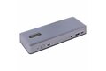 folie 1 von 5, vergrößern, usb-c docking station - google chromebook dockingstation - 3x 4k30/dual 4k60 monitore - usb hub 3.0, power delivery 3.0, gbe, audio, k-slots - works with chromebook wwcb (dk31c3mncrue)