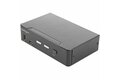 folie 1 von 6, vergrößern, 2 port hdmi kvm-switch - einzelmonitor 4k 60hz ultra hd hdr - hdmi 2.0 kvm umschalter mit 2 port usb-3.0-hub (5 gbit/s) und 4x usb 2.0-hid, audio - hotkey - taa (sv231hu34k6)