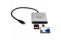 folie 4 von 4, vergrößern, usb 3.0 kartenleser mit usb-c - sd, microsd, compactflash speicherkartenleser mit usb-c kabel (fcreadu3c)
