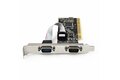 folie 3 von 4, vergrößern, rs232 pci karte - pci auf 2 serielle port-karte - pci 2-port db9 serielle controller-karte rs232 - schnittstellenkarte - pci expansion - erweiterungskarte für desktops (pci2s1p2)