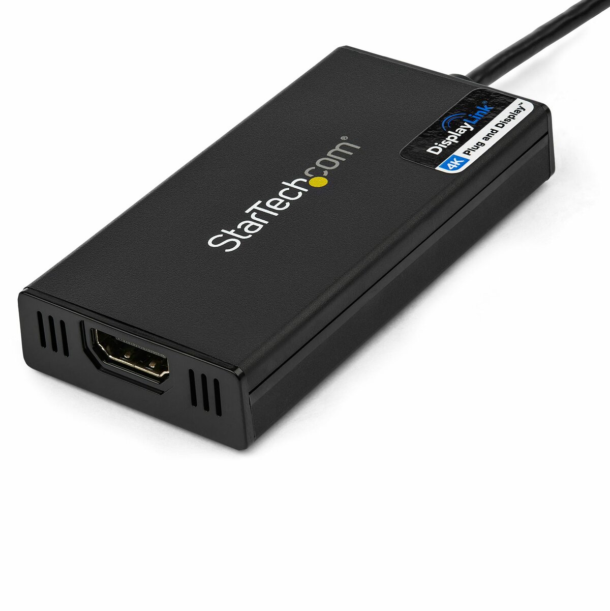folie 3 von 7, vergrößern, usb 3.0 auf hdmi adapter - 4k 30hz ultra hd - displaylink zertifiziert - usb-a auf hdmi display adapter konverter für monitor - externe monitor grafikkarte - mac & windows (usb32hd4k)