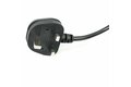 folie 2 von 3, vergrößern, 1 m gb laptop ladekabel, bs 1363 stecker auf c7, 2,5a 250v, 18awg, schwarz, laptop ersatzkabel, drucker stromkabel, uk laptop stromkabel/netztkabel - ul gelistet (pxtnb2suk1m)