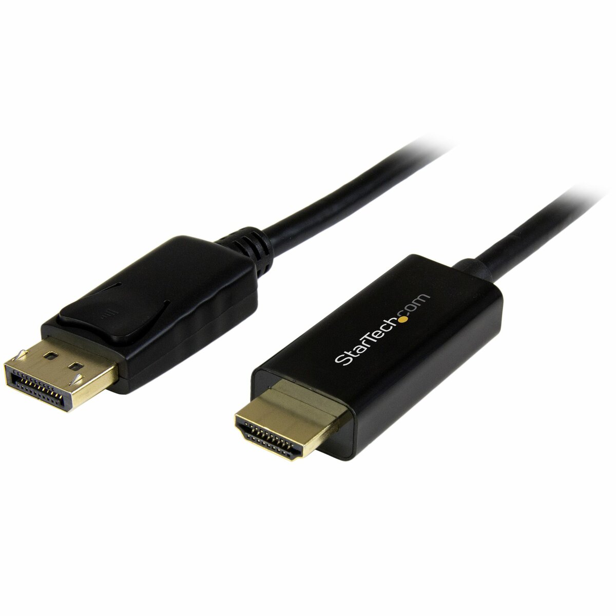 StarTech.com Câble DisplayPort HDMI - 3 m - DP HDMI - Adaptateur  DispalyPort vers HDMI avec câble intégré - M/M - 4K - Noir - câble  adaptateur - DisplayPort / HDMI - 3 m (DP2HDMM3MB)