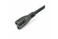 folie 3 von 3, vergrößern, 1 m gb laptop ladekabel, bs 1363 stecker auf c7, 2,5a 250v, 18awg, schwarz, laptop ersatzkabel, drucker stromkabel, uk laptop stromkabel/netztkabel - ul gelistet (pxtnb2suk1m)