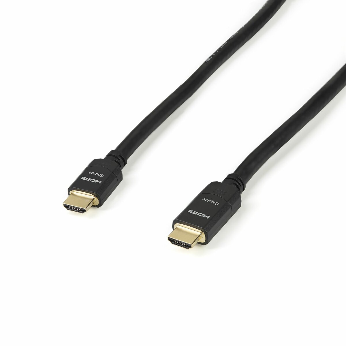 folie 1 von 2, vergrößern, 30m aktives hdmi kabel - 4k high speed hdmi kabel mit ethernet - cl2 rated für die wandverlegung - 4k 30hz video - hdmi 1.4 kabel - für hdmi monitor, projektor, tv, display