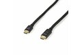 folie 1 von 2, vergrößern, 30m aktives hdmi kabel - 4k high speed hdmi kabel mit ethernet - cl2 rated für die wandverlegung - 4k 30hz video - hdmi 1.4 kabel - für hdmi monitor, projektor, tv, display