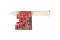 folie 4 von 8, vergrößern, 2 port pcie sata raid kontroller - pcie sata hardware raid controller - pcie festplatten/ssd raid controller/karte - full/low profil blende - asm1062r sata raid (2p6gr-pcie-sata-card)