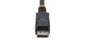 folie 4 von 4, vergrößern, 5m displayport 1.2 kabel - 4k x 2k ultra hd vesa zertifiziertes displayport kabel - dp auf dp monitorkabel - dp video/display kabel - einrastende dp stecker