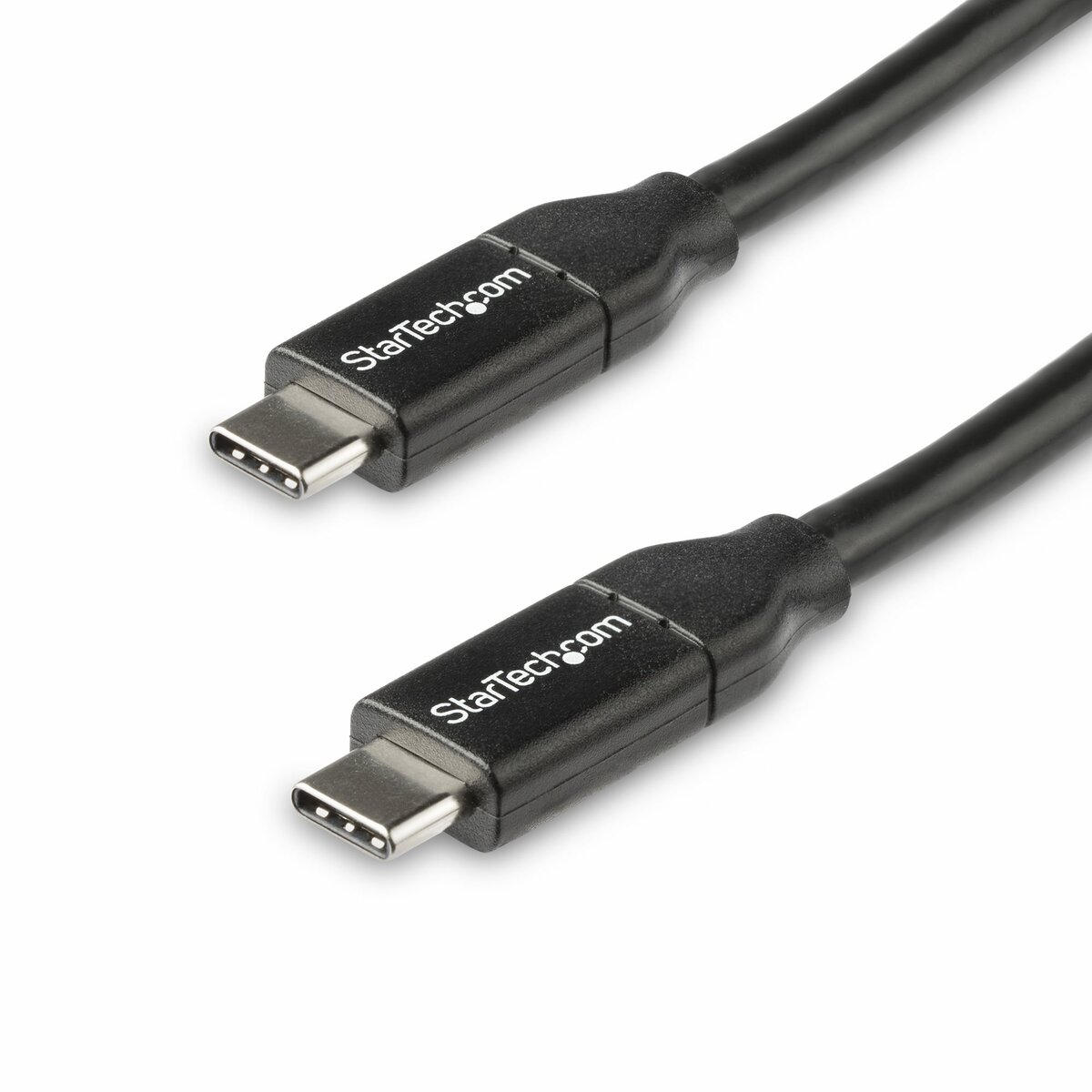 folie 1 von 4, vergrößern, usb-c auf usb-c kabel mit 5a power delivery - st/st - 50cm - usb 2.0 - usb-if zertifiziert - usb typ c kabel (usb2c5c50cm)